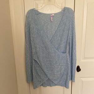 Francesca's Collections Light Blue Sweater